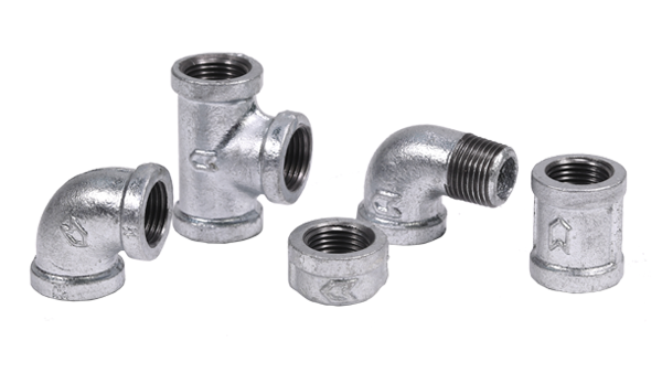 Galvanized Malleable Iron Pipe Fittings